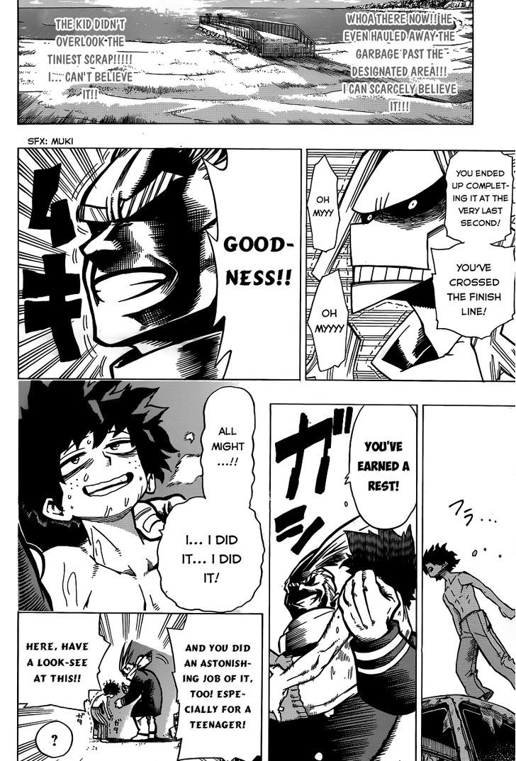 My Hero Academia, chapter 2