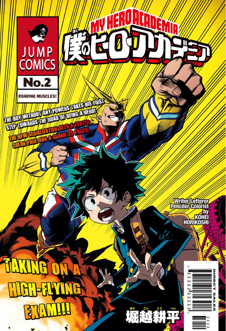 My Hero Academia, chapter 2