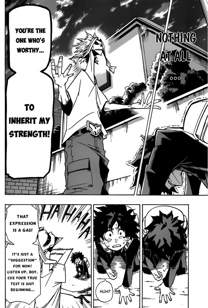 My Hero Academia, chapter 2