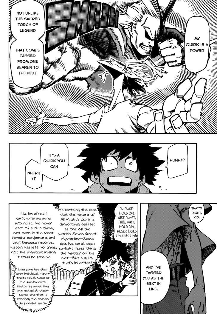 My Hero Academia, chapter 2