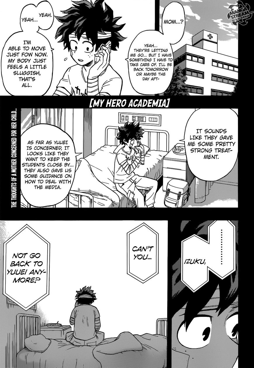 My Hero Academia, chapter 85