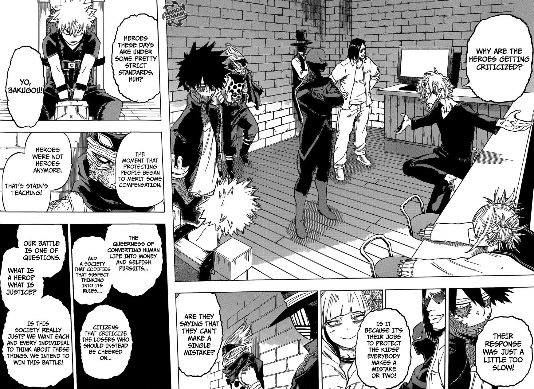 My Hero Academia, chapter 85