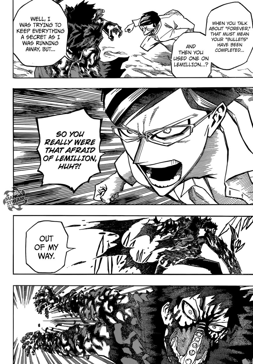 My Hero Academia, chapter 154