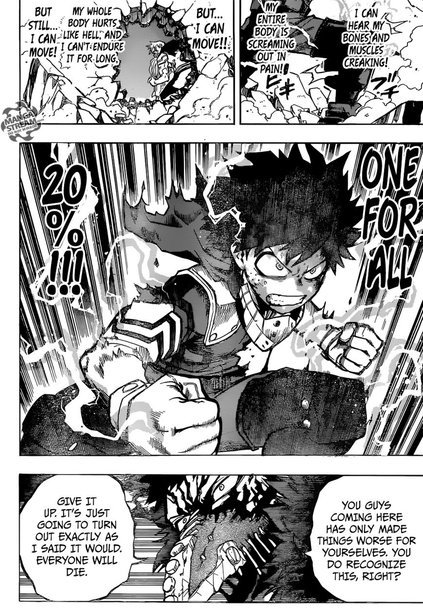 My Hero Academia, chapter 154