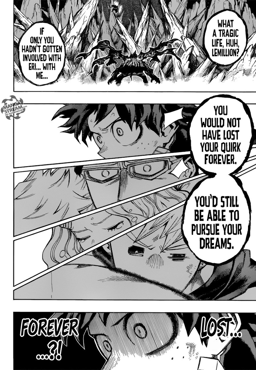 My Hero Academia, chapter 154