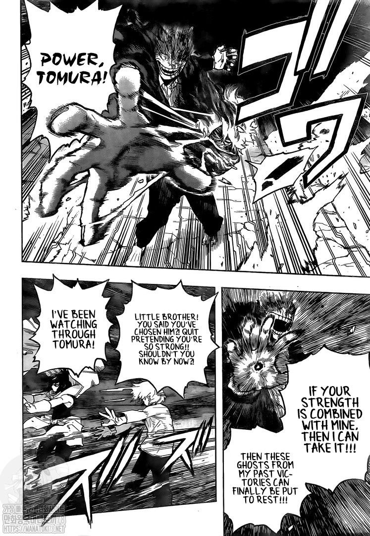 My Hero Academia, chapter 287