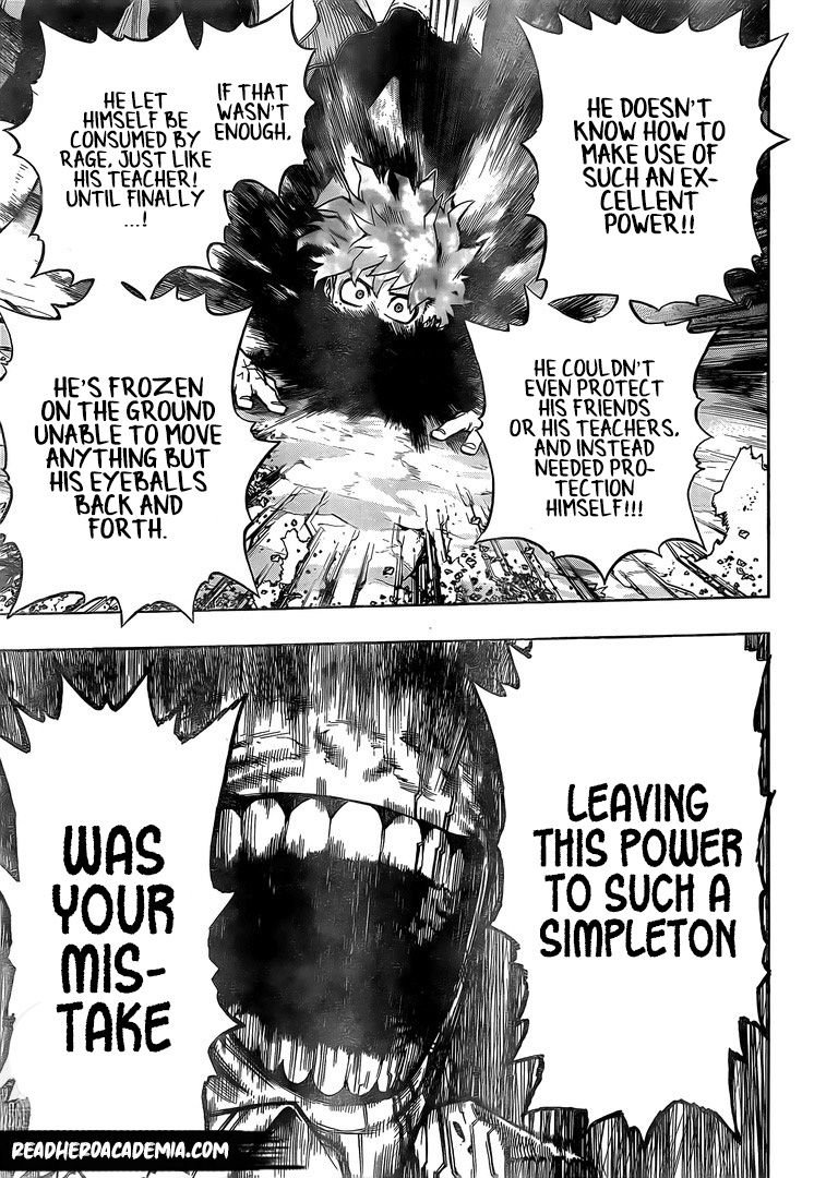 My Hero Academia, chapter 287