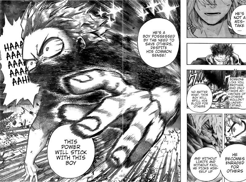 My Hero Academia, chapter 287