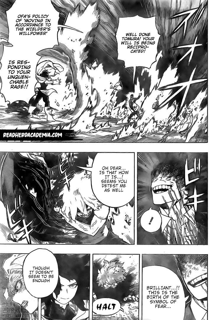 My Hero Academia, chapter 287