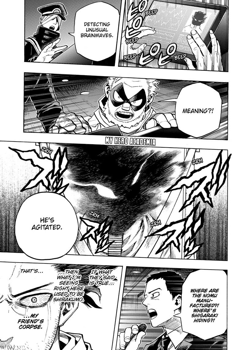 My Hero Academia, chapter 255