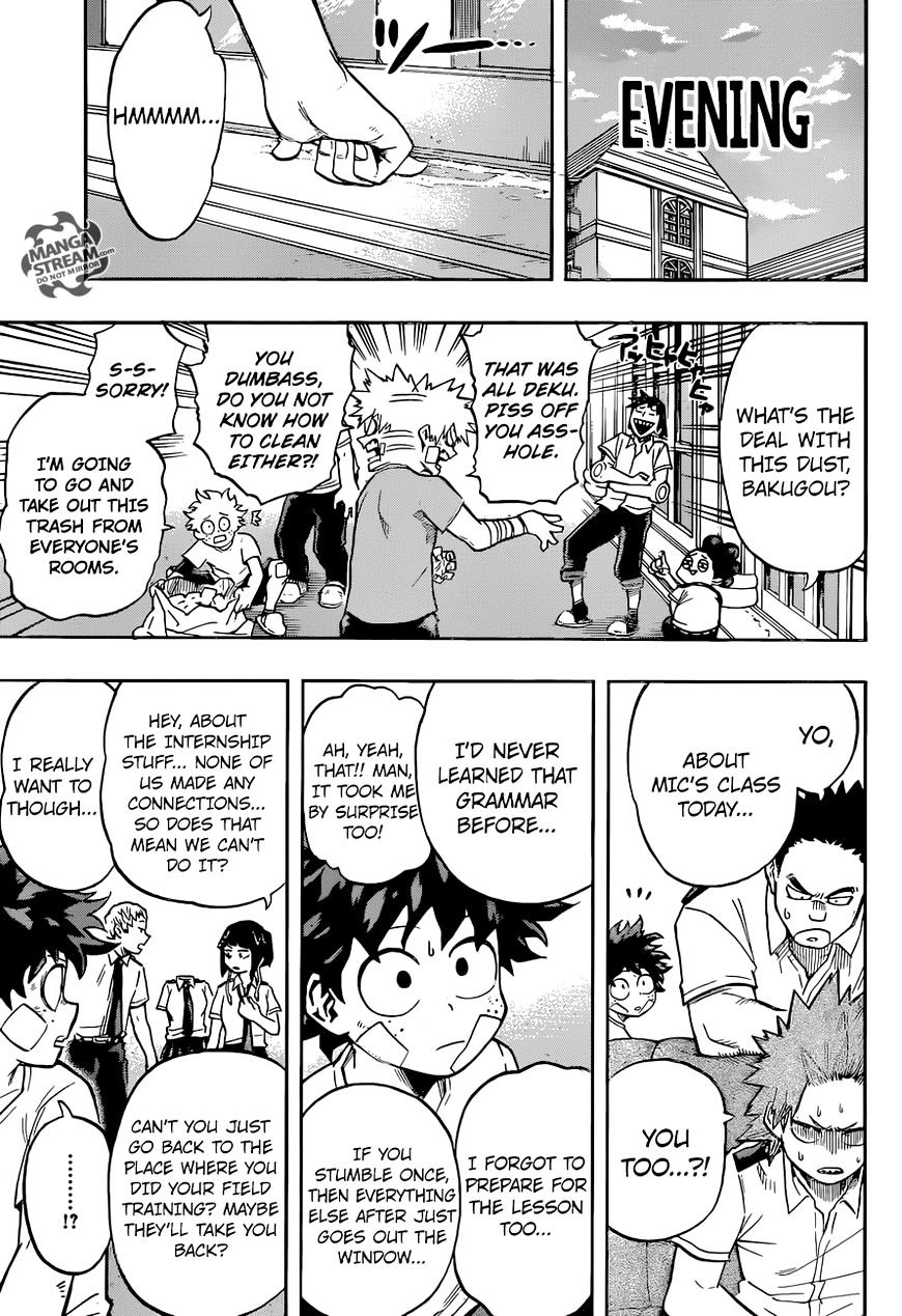 My Hero Academia, chapter 122