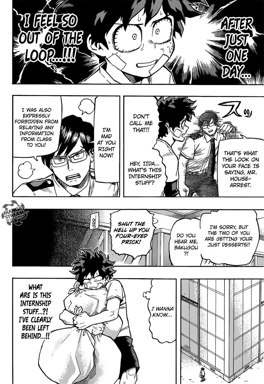 My Hero Academia, chapter 122