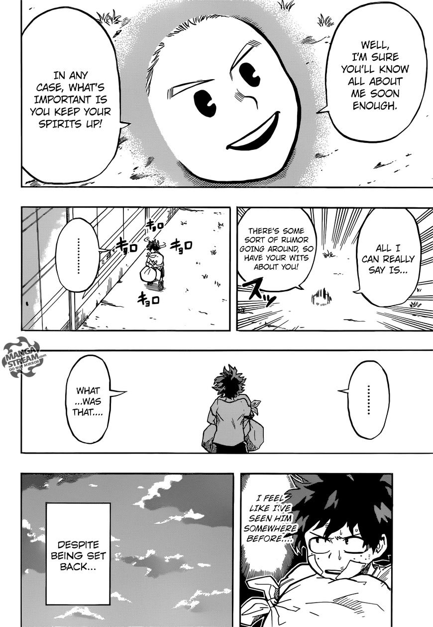 My Hero Academia, chapter 122