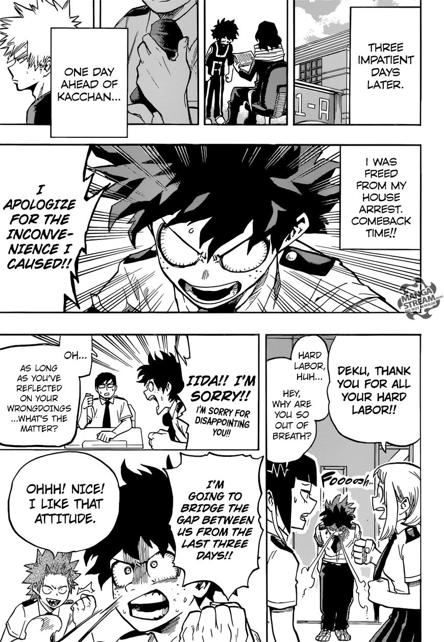 My Hero Academia, chapter 122