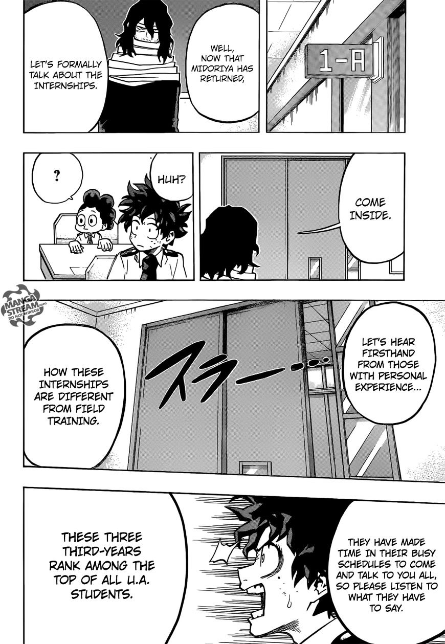 My Hero Academia, chapter 122