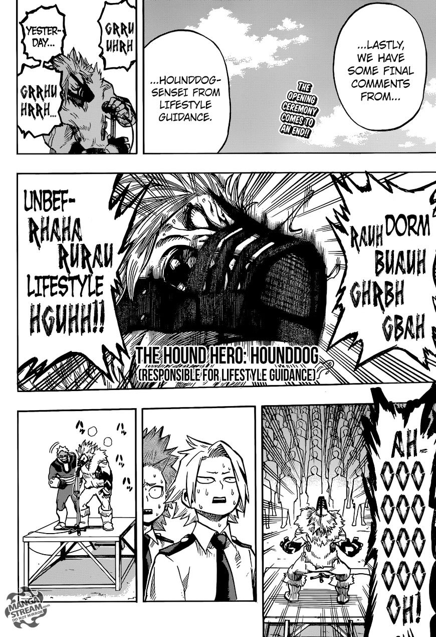 My Hero Academia, chapter 122