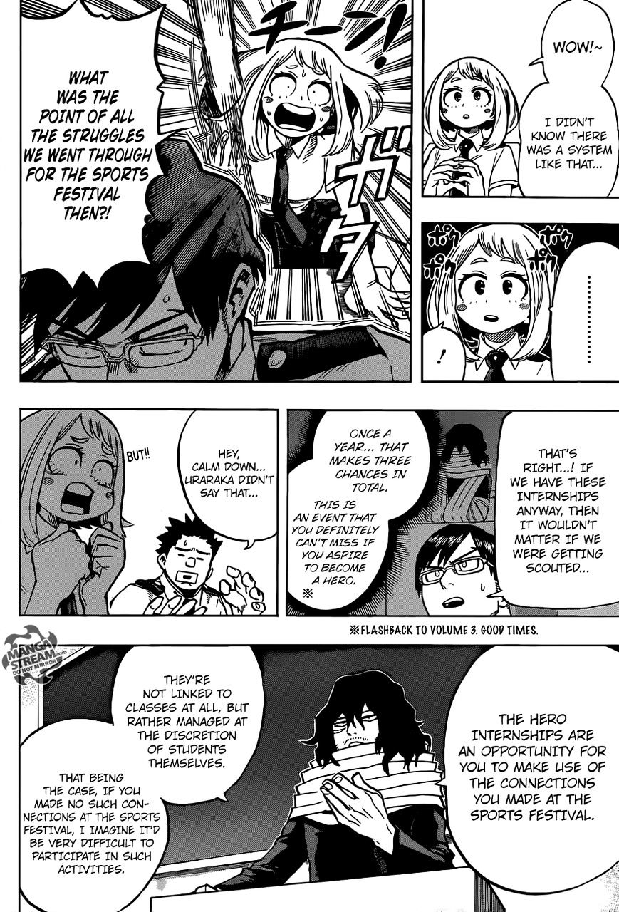 My Hero Academia, chapter 122