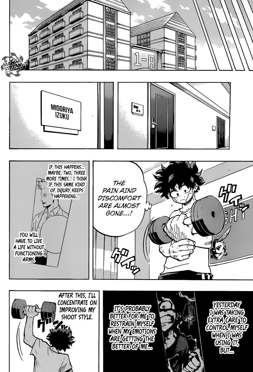 My Hero Academia, chapter 122