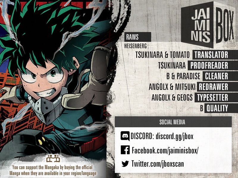 My Hero Academia, chapter 244