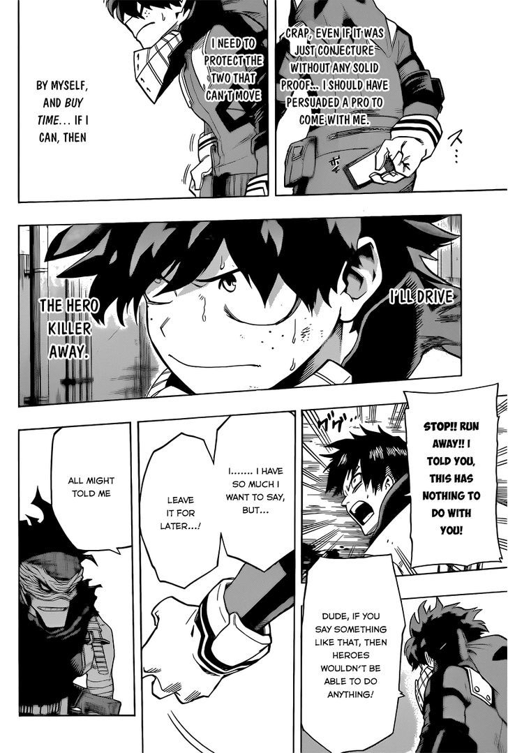 My Hero Academia, chapter 52