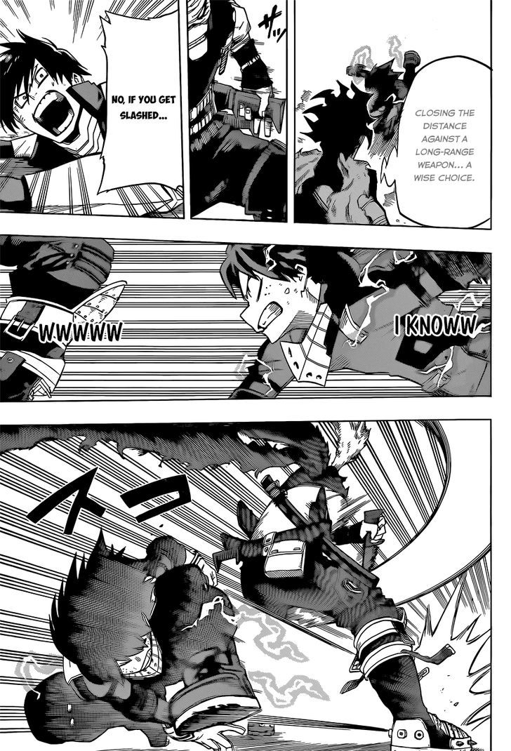 My Hero Academia, chapter 52