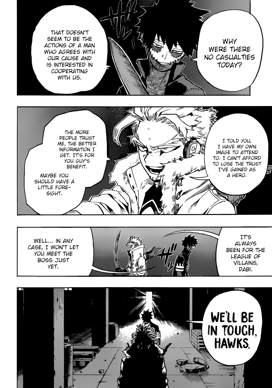 My Hero Academia, chapter 191