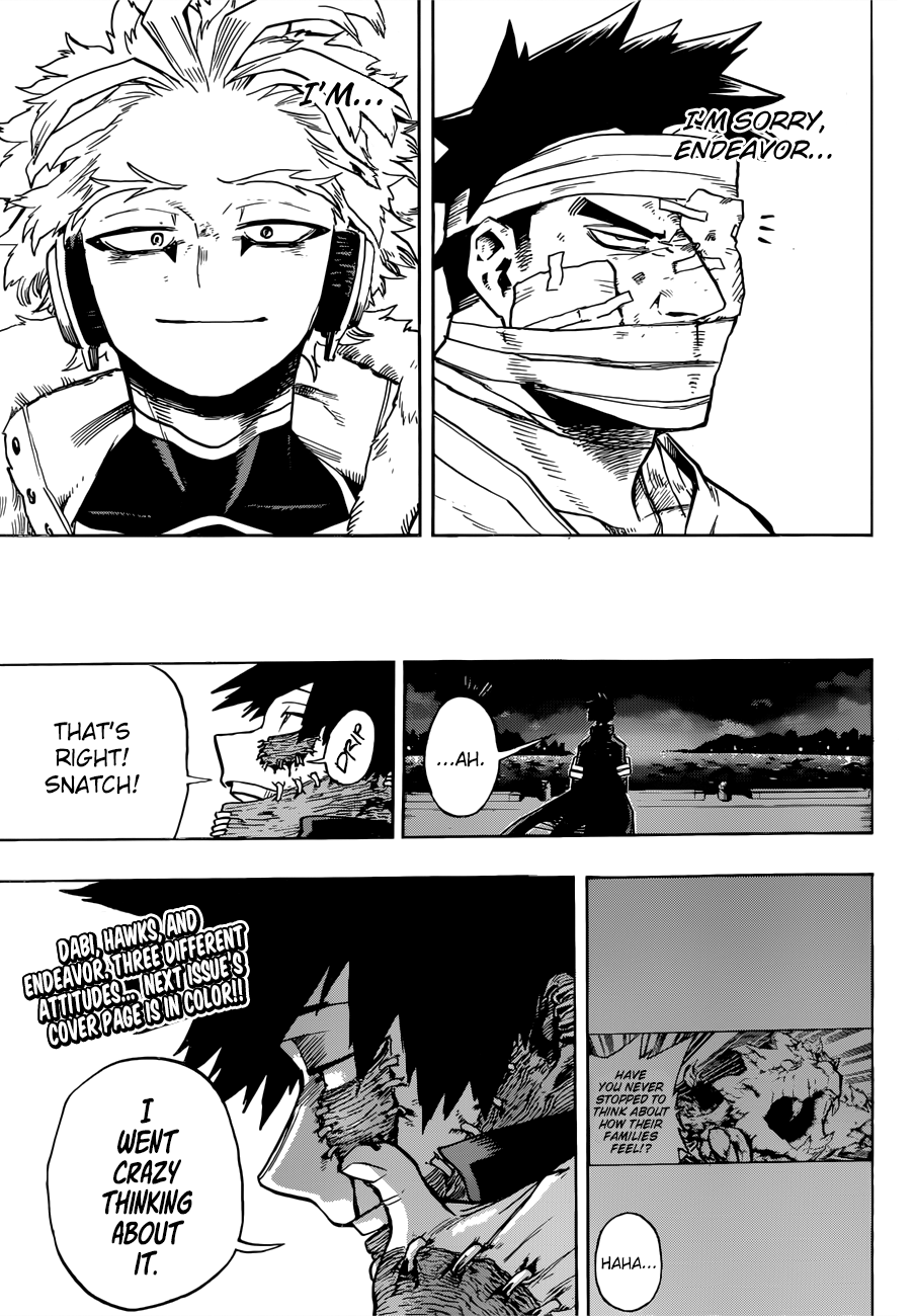 My Hero Academia, chapter 191