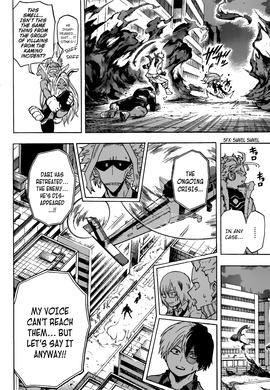 My Hero Academia, chapter 191