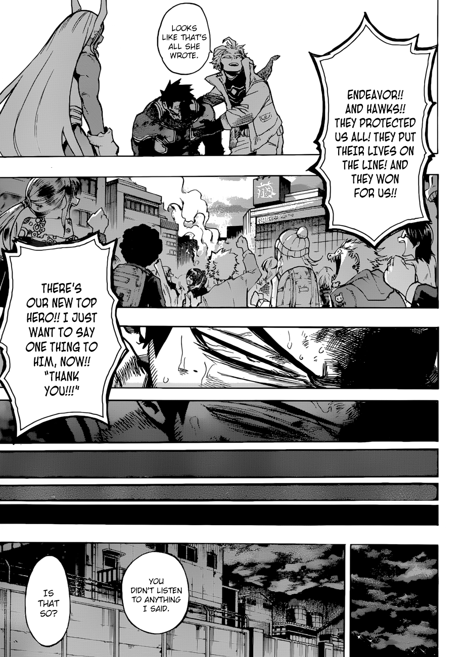 My Hero Academia, chapter 191