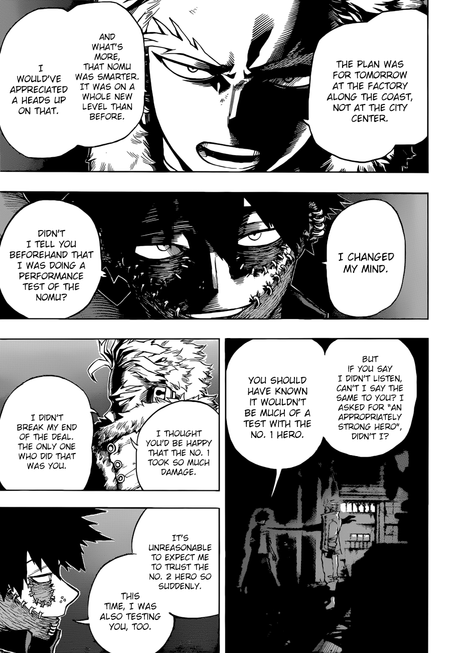 My Hero Academia, chapter 191