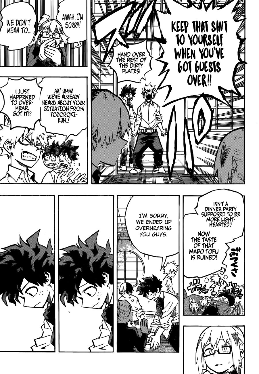 My Hero Academia, chapter 249