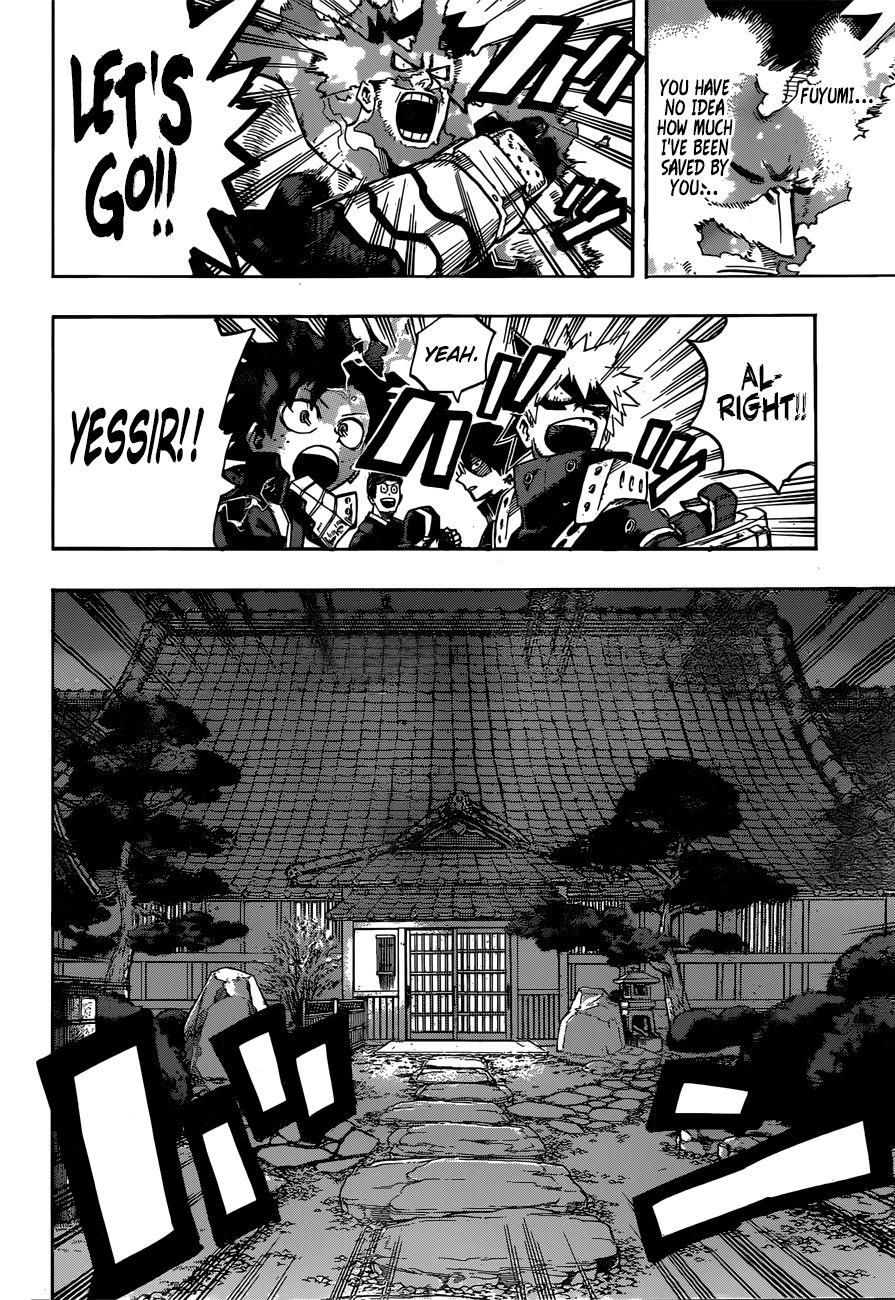 My Hero Academia, chapter 249