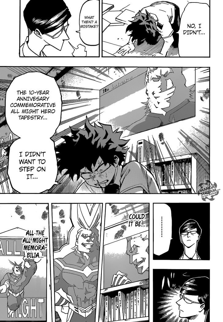 My Hero Academia, chapter 128