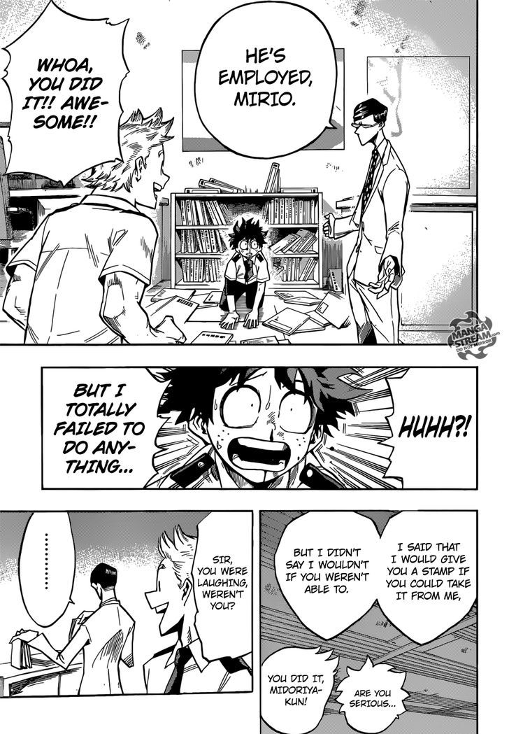 My Hero Academia, chapter 128