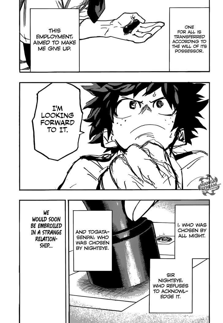 My Hero Academia, chapter 128