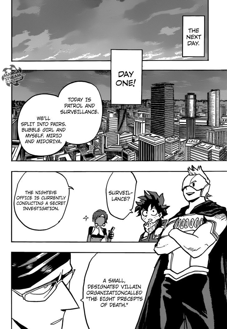 My Hero Academia, chapter 128