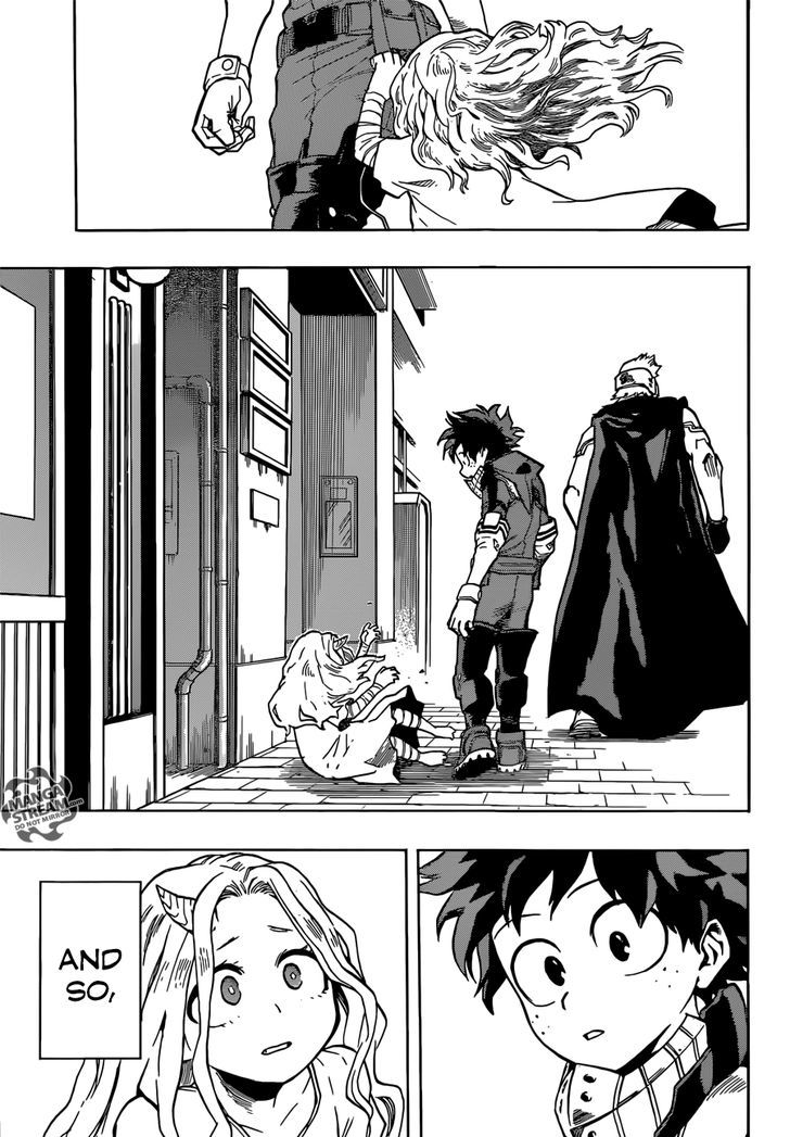 My Hero Academia, chapter 128