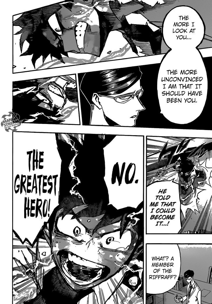 My Hero Academia, chapter 128