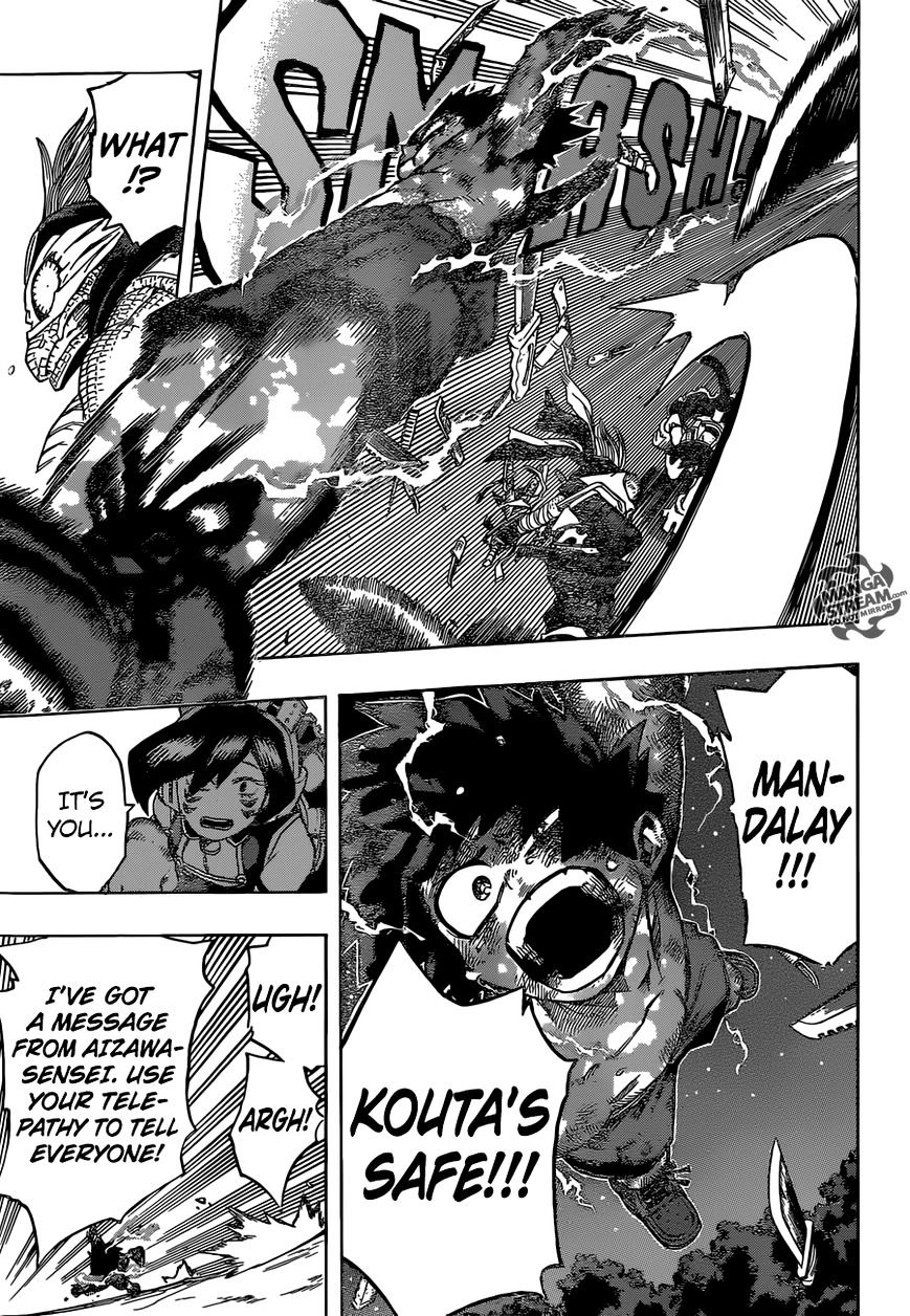 My Hero Academia, chapter 77