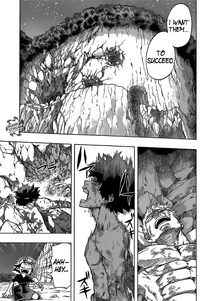 My Hero Academia, chapter 77