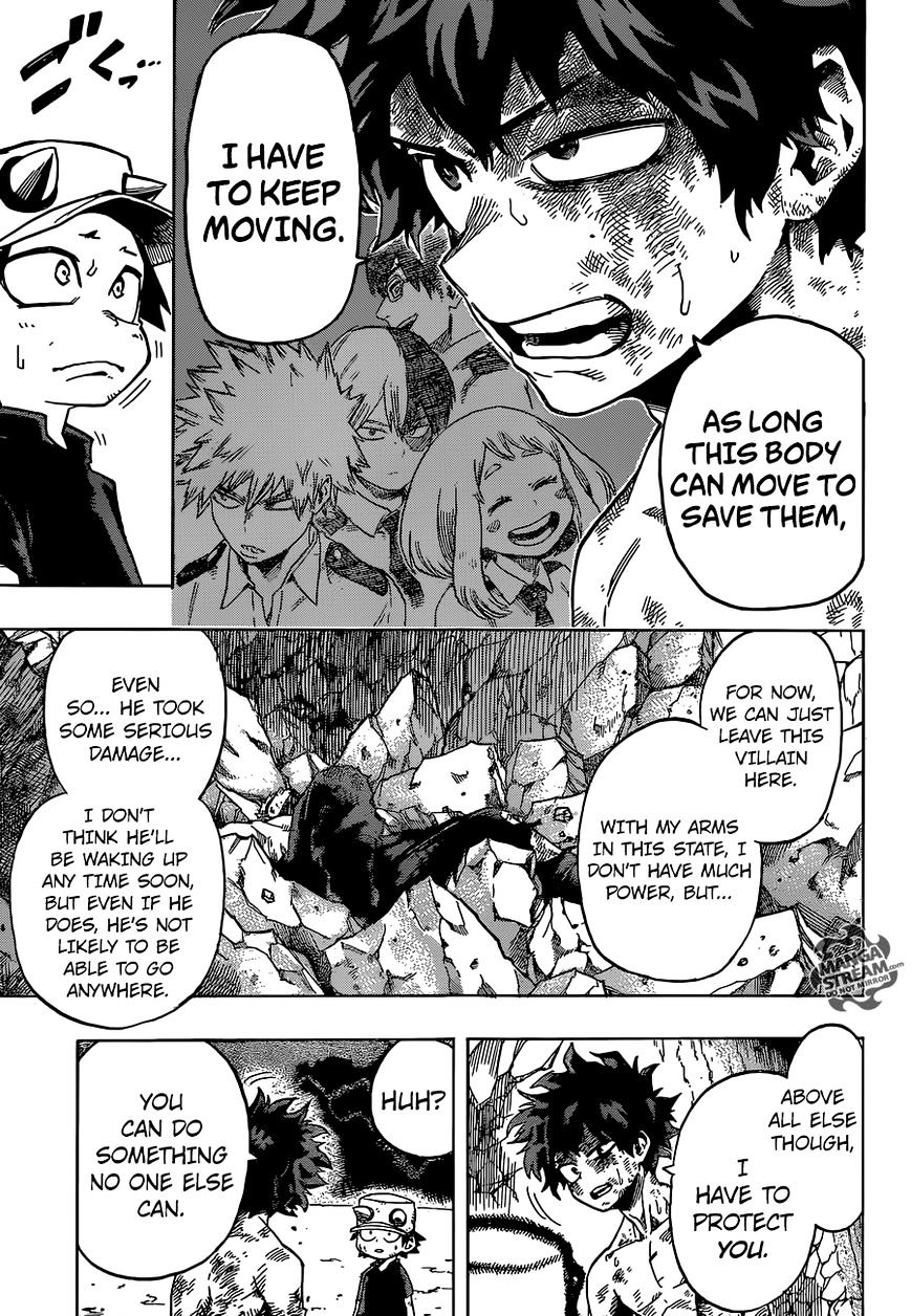 My Hero Academia, chapter 77