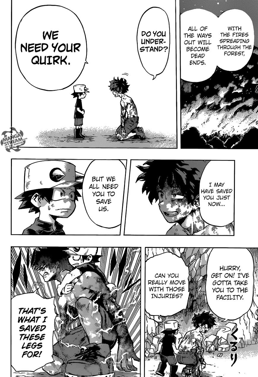 My Hero Academia, chapter 77