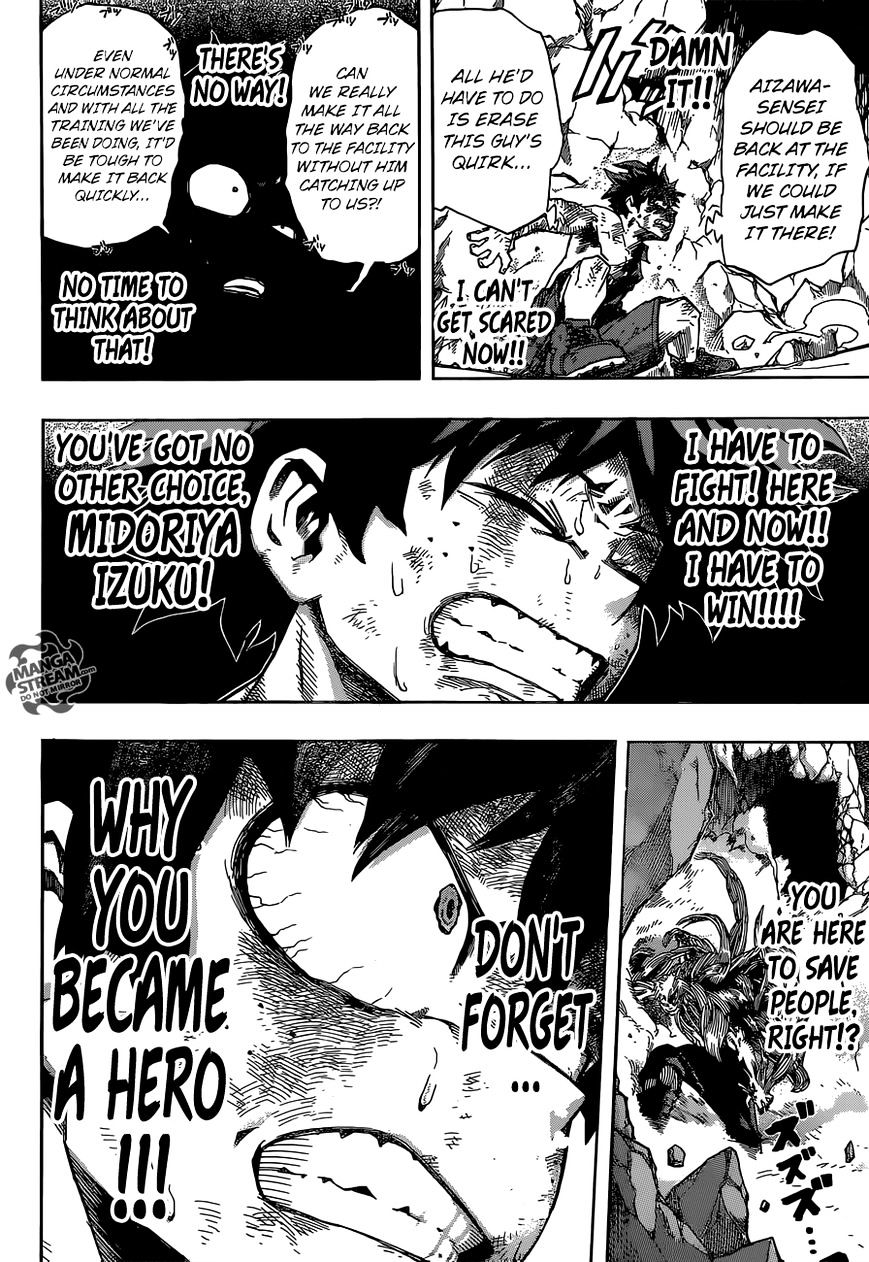 My Hero Academia, chapter 76