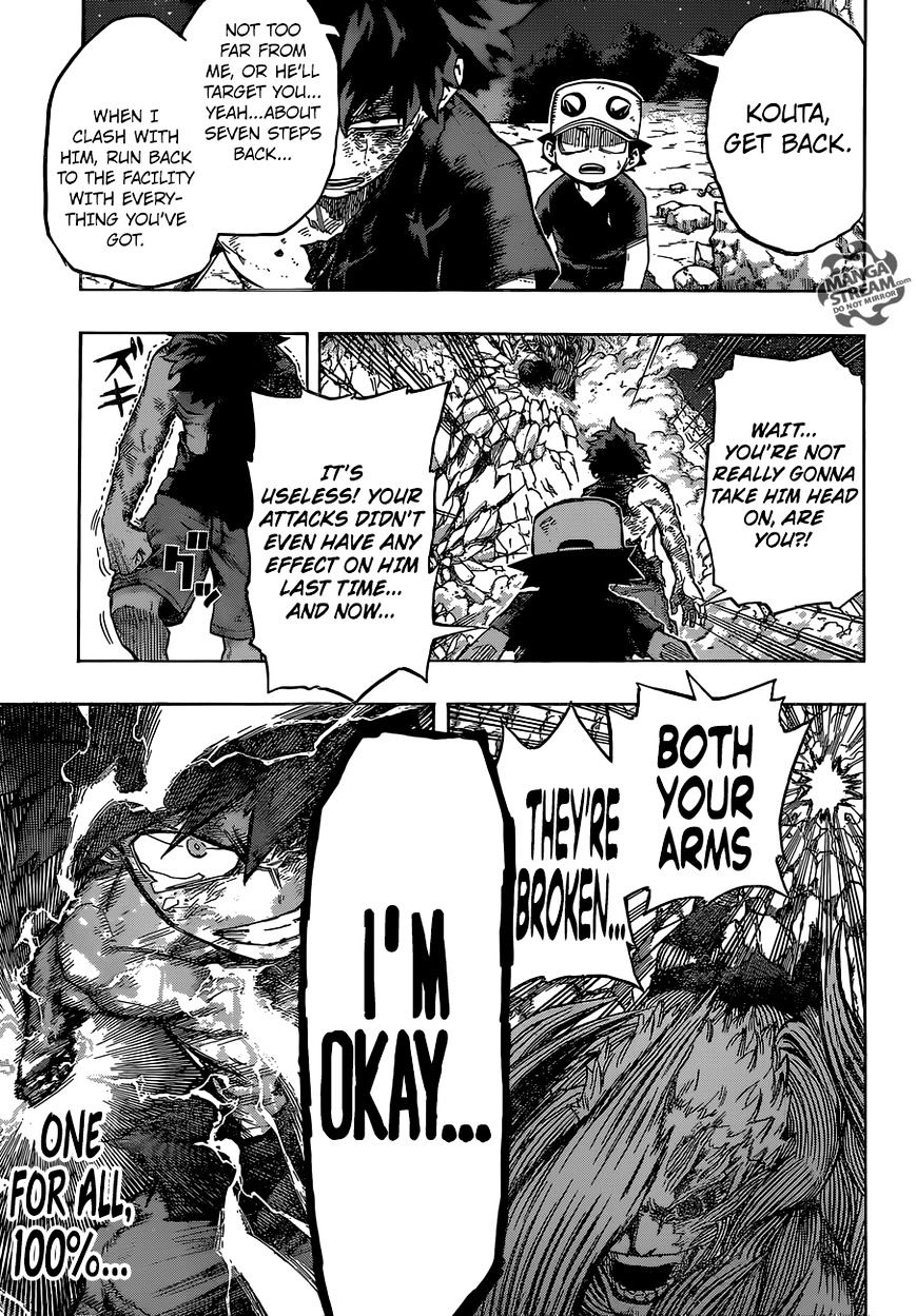 My Hero Academia, chapter 76