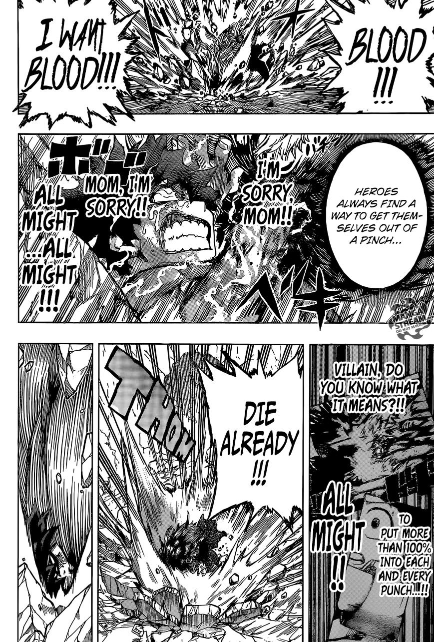 My Hero Academia, chapter 76