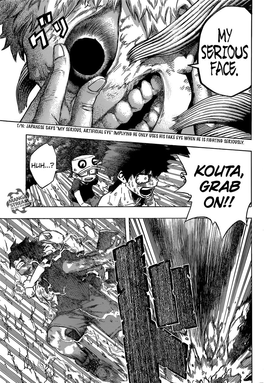 My Hero Academia, chapter 76