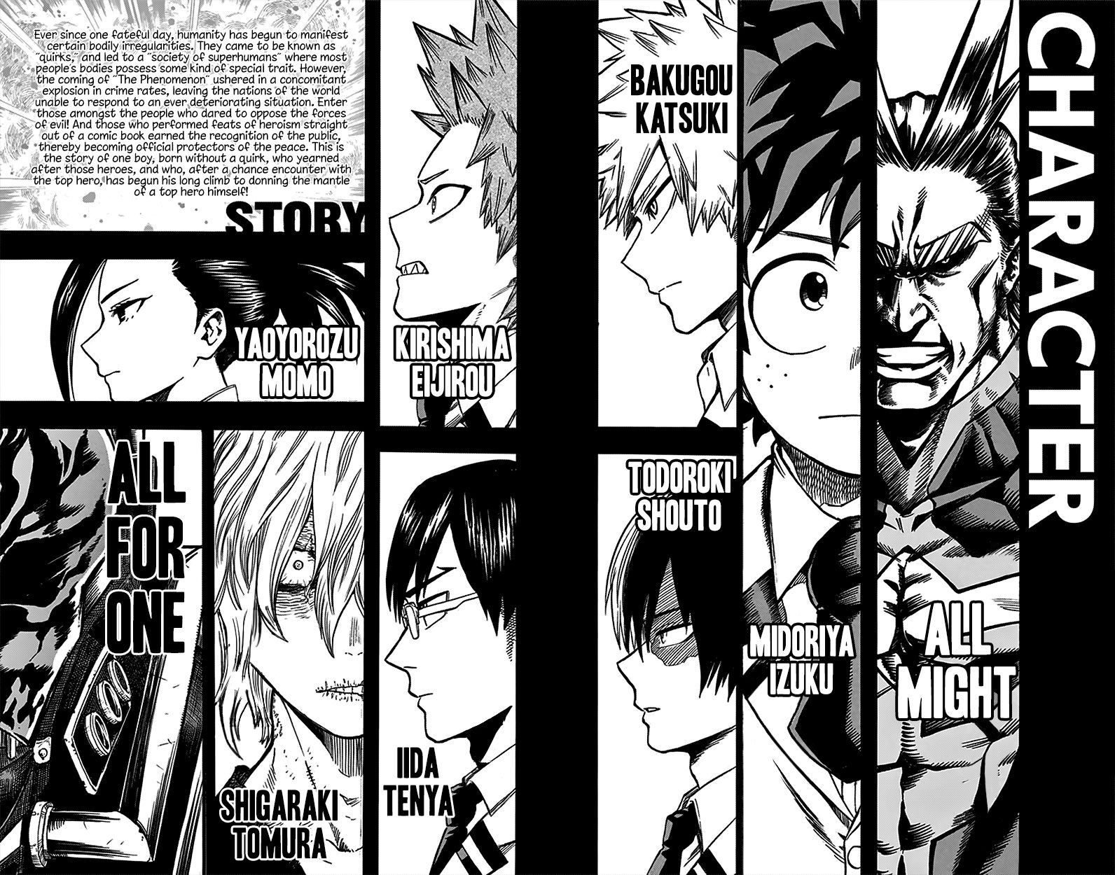 My Hero Academia, chapter 99.5