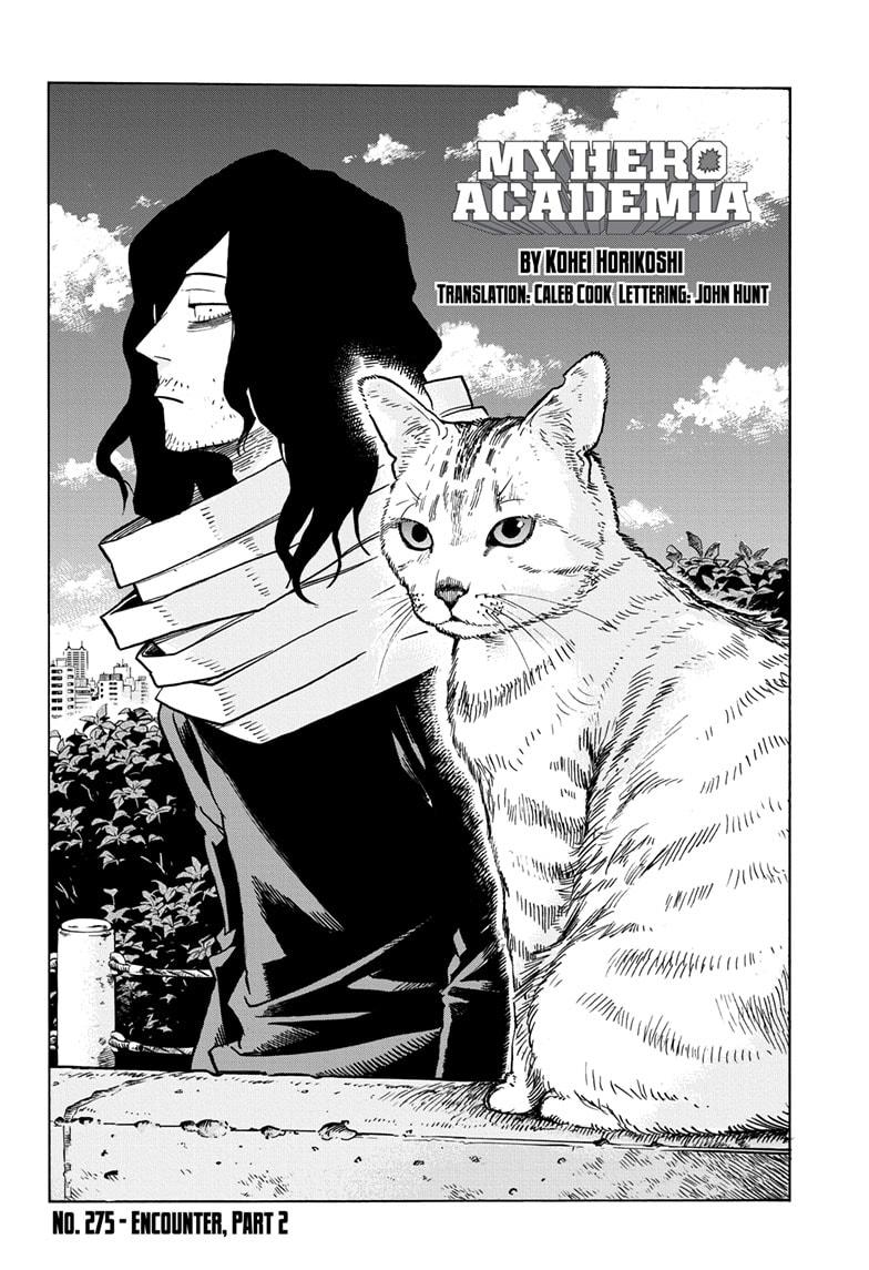 My Hero Academia, chapter 275