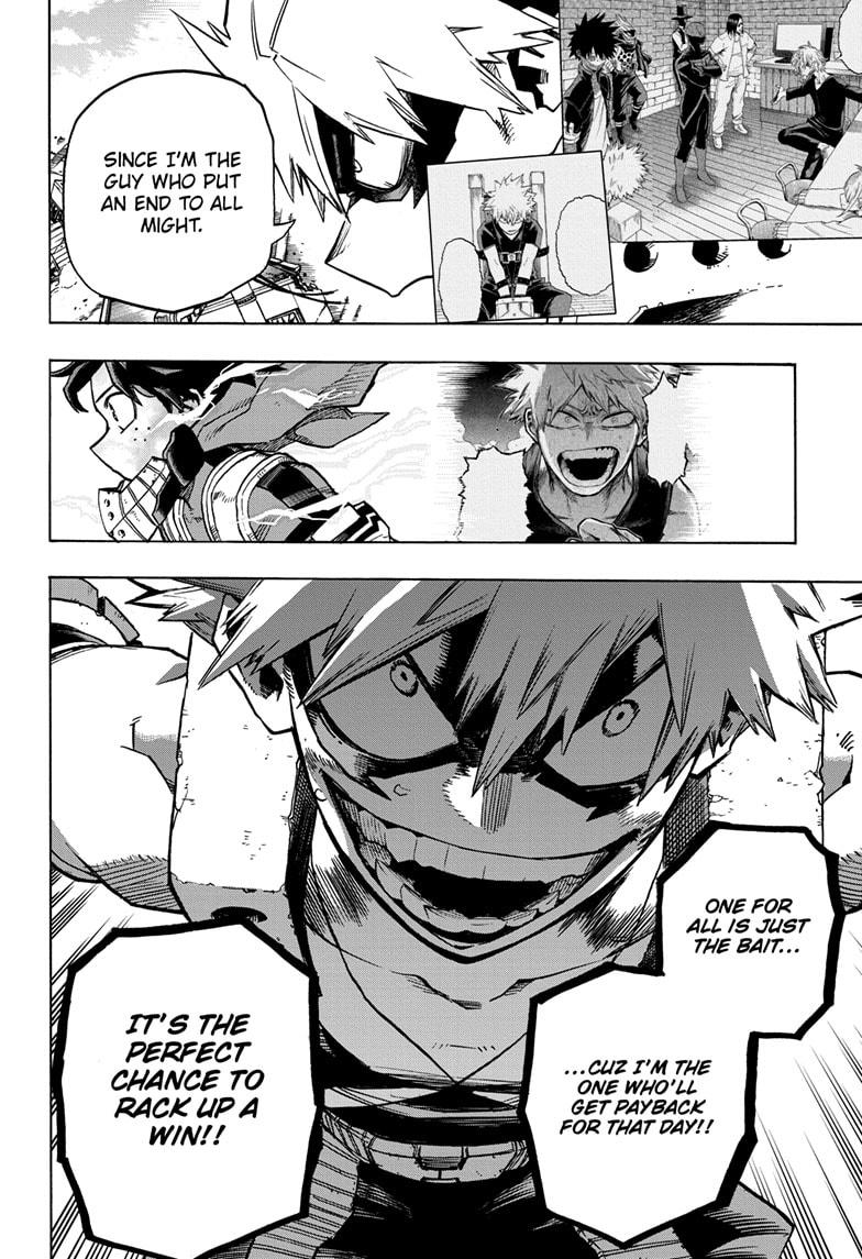 My Hero Academia, chapter 275