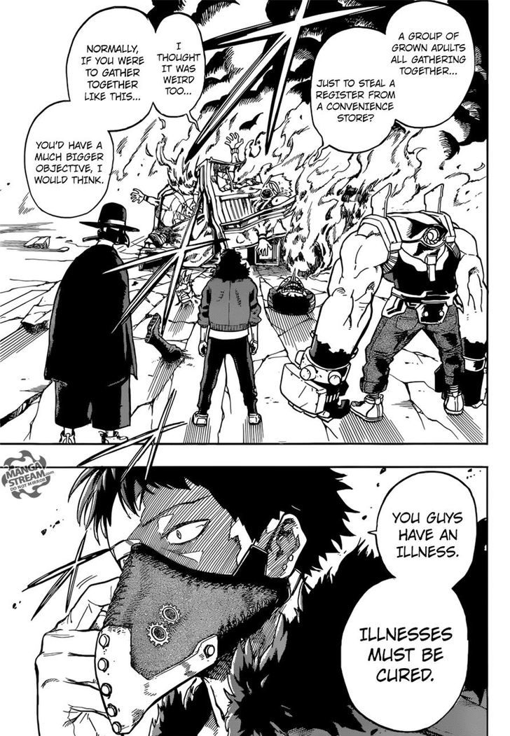 My Hero Academia, chapter 115